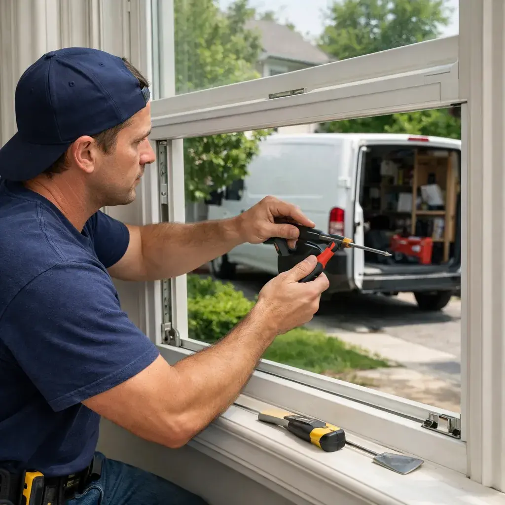 Spencerville — window installation