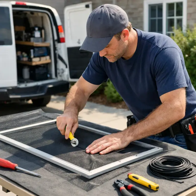 Window Screen Repair Laurel